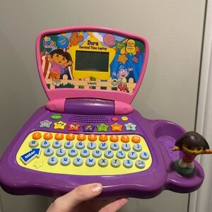 WORKING Dora the Explorer VTech Laptop Toy